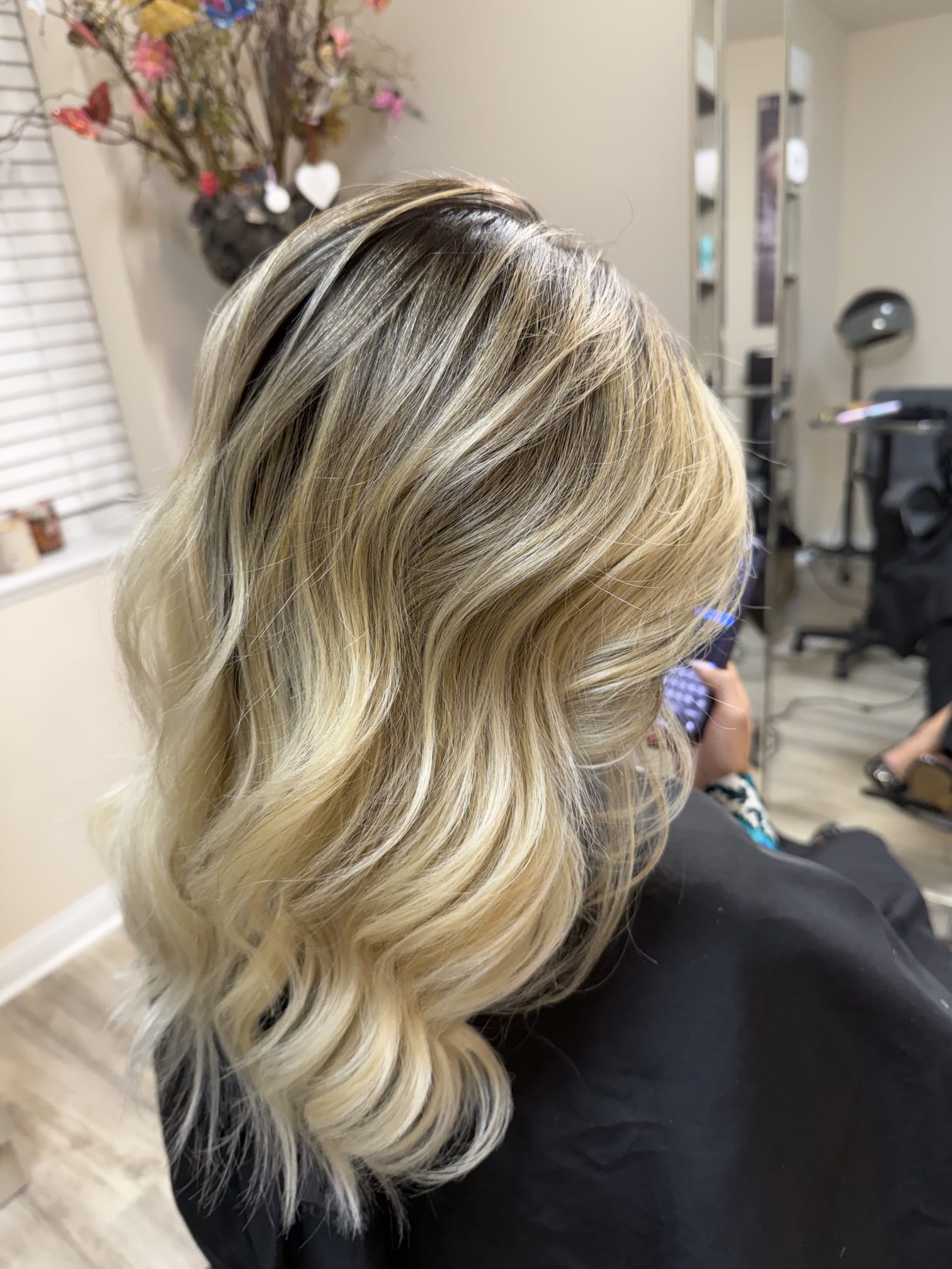 Beautiful hair transformation